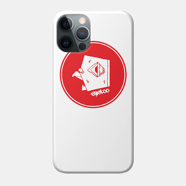 Eyekoo Red - Circle - Pigeon - Phone Case