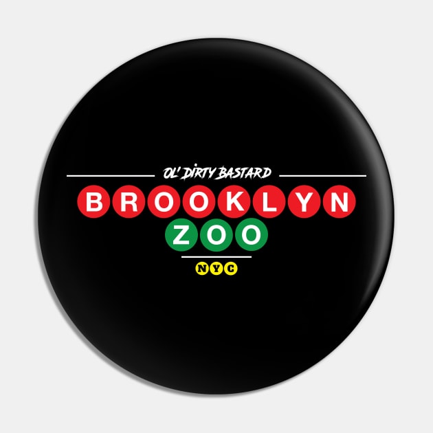 Brooklyn Zoo Pin by nycsubwaystyles