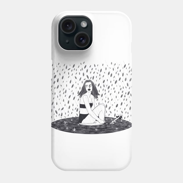 Album on repeat Phone Case by MonaMai