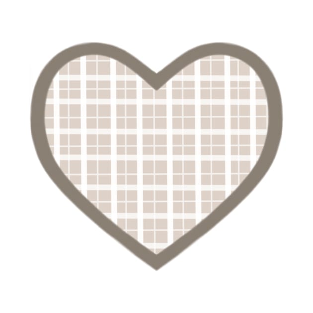 Grey Cottage Heart by Smilla