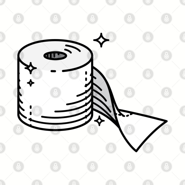 Roll of Toilet Paper by cactusjoe