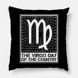 THE VIRGO DAY OF THE COUNTRY Pillow
