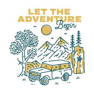 Let the Adventure Begin T-Shirt