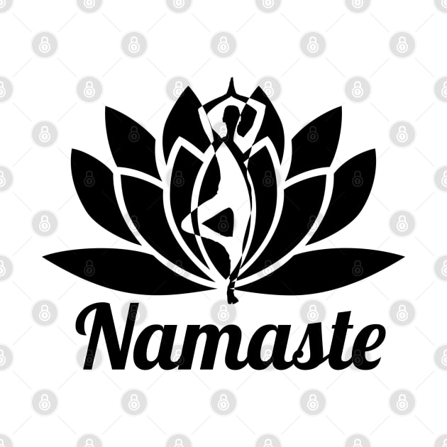 Yoga Lovers Namaste Design by xena