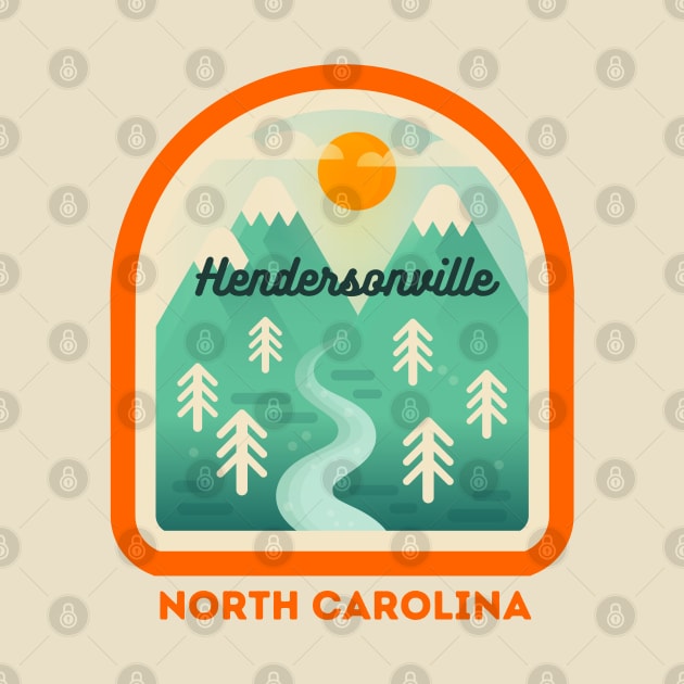 Hendersonville North Carolina NC Tourist Souvenir by carolinafound