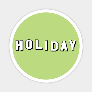 Hollywood Holiday (Green) Magnet