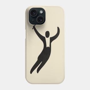 The flying musical conductor. Phone Case