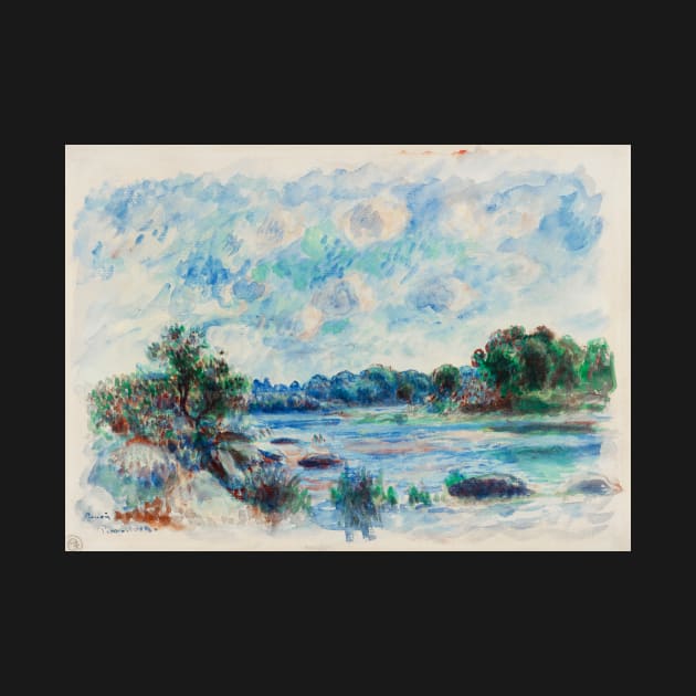 Landscape at Pont–Aven (1892) by Pierre-Auguste Renoir. by DarioNelaj