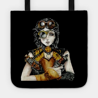 Steampunk Girl Tote