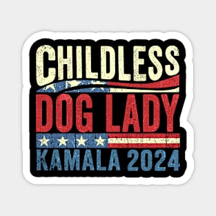 Childless Dog Lady Kamala 2024 Magnet