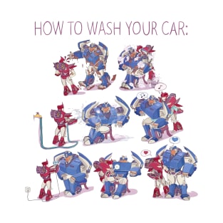 How to wash your car T-Shirt