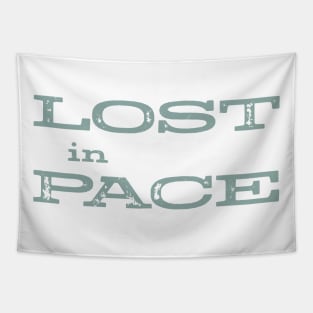 Funny Running Pun Lost in Pace Tapestry