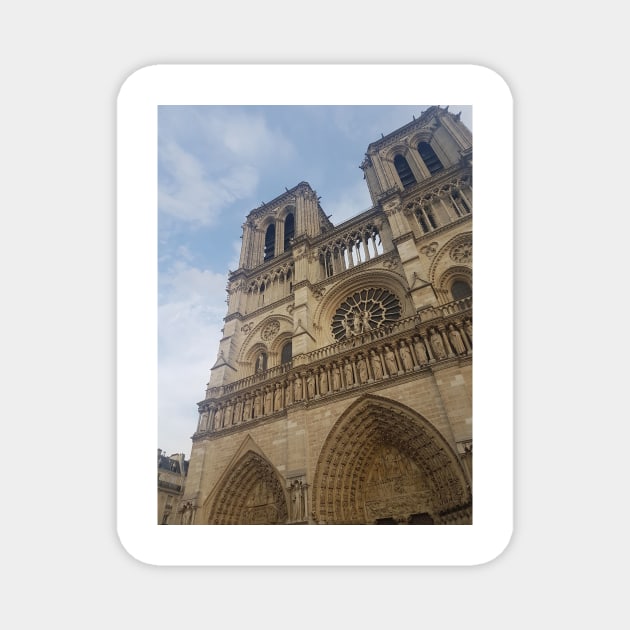 Notre Dame Catedral Magnet by jellysnap