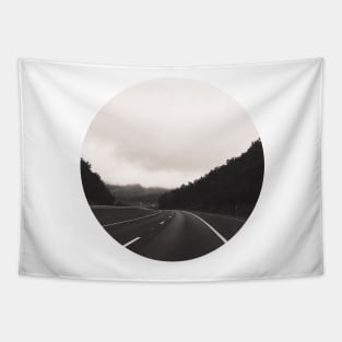 Black and White Aesthetic Tapestry