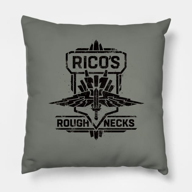 Rico's Roughnecks Pillow by CoryFreemanDesign