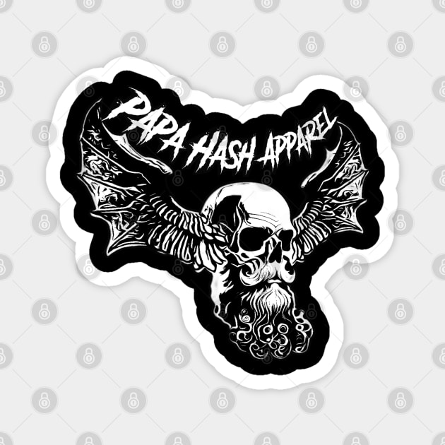 Papa Hash Apparel: On the Wings of Metal Magnet by Papa Hash's House of Art