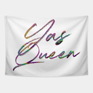 Yas Queen - 90s Style Typography Design Tapestry