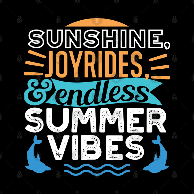 Sunset Waves & Summer Adventures - Cool Summer Vibes by FlinArt