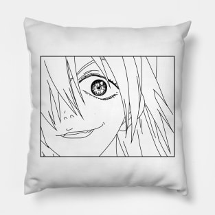 FLCL Haruko Glare Black Pillow