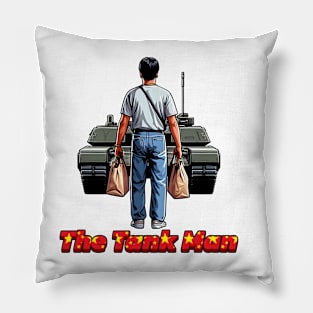 Tank Man Pillow