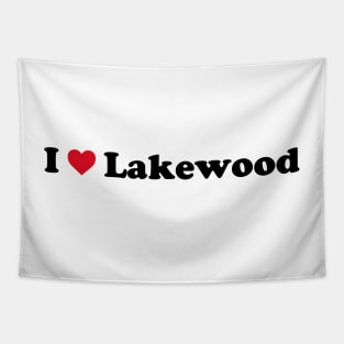 I Love Lakewood Tapestry