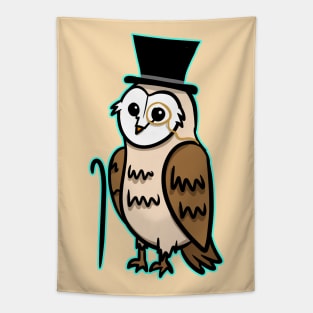 THE OWL IS WHAT HE SEEMS Tapestry