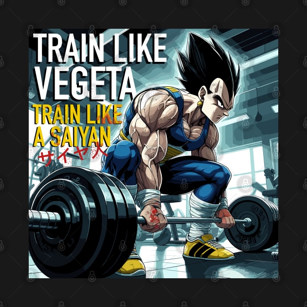 Train Like Vegeta by PGasbarroneArt