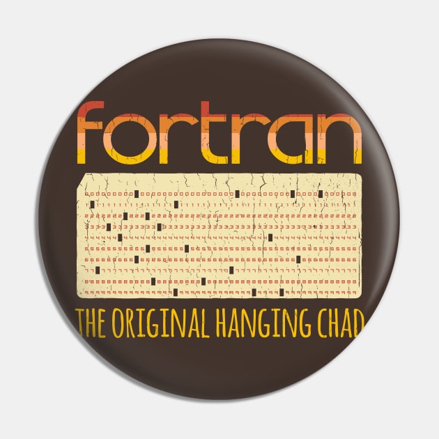 Fortran - the original hanging chad Pin by jph