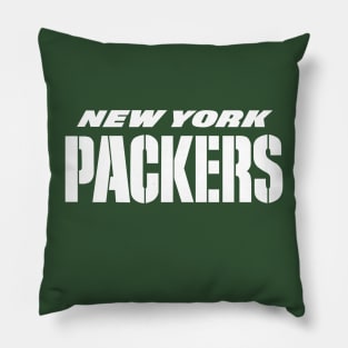 New York Packers Pillow