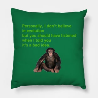 Monkey sense Pillow