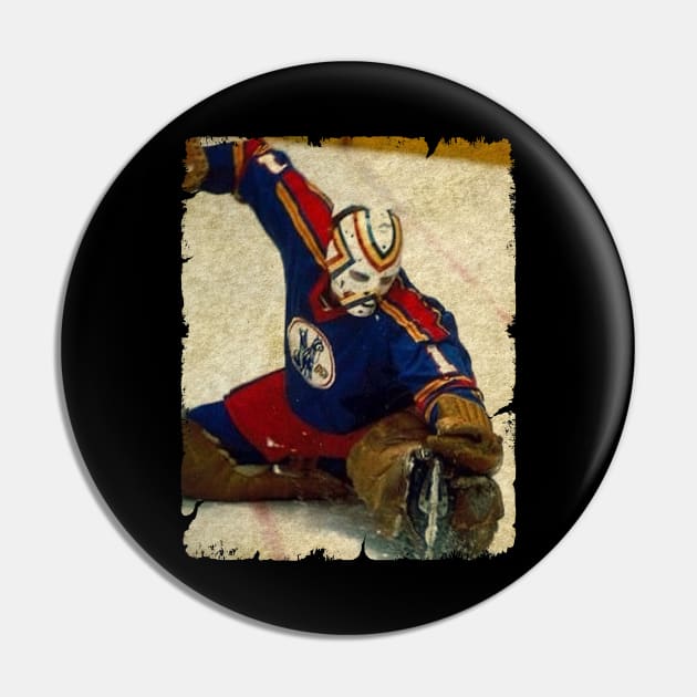 Denis Herron, 1974 in Kansas City Scouts (3.96 GAA) Pin by Momogi Project