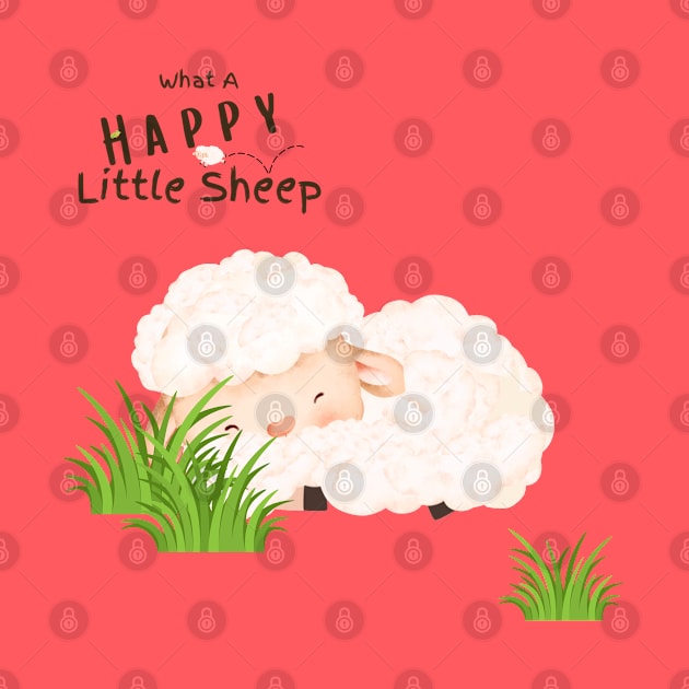 What A Happy Little Sheep | Sleeping by Bread of Life Bakery & Blog