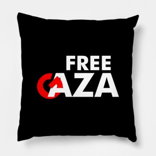 Free Gaza Free Jerusalem - Stop Killing Muslims & Palestinis Pillow