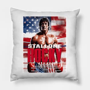 Rocky Balboa Art Pillow