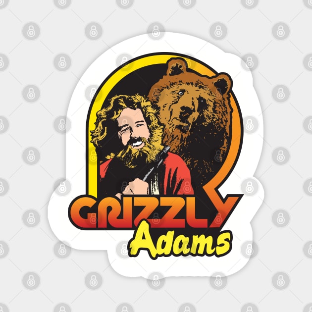 Grizzly Adams Magnet by Chewbaccadoll