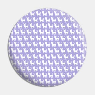 Chihuahua silhouette print (mini) lilac 2 Pin