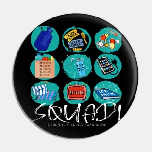 Chronic illness squad! Pin