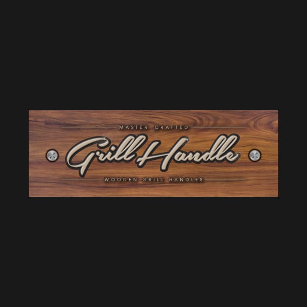 GrillHandle Wood Logo by Grill Giants