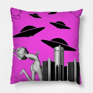 Detroit Tourism Council Pillow