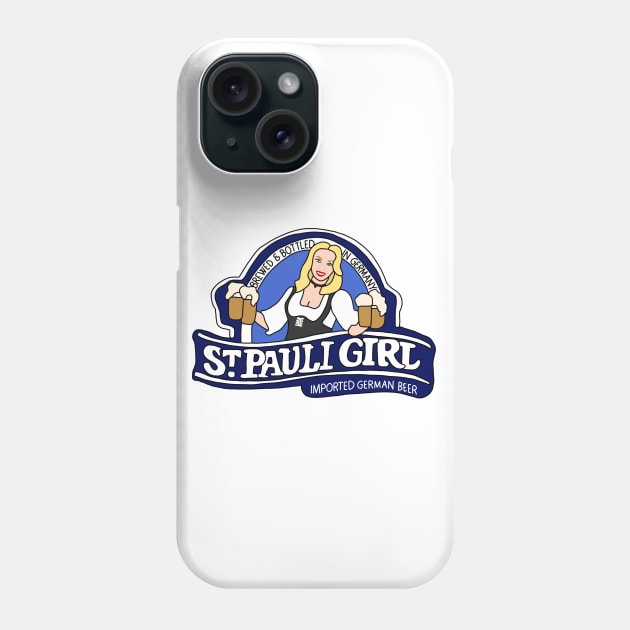 Dinner Party St Pauli Girl Phone Case by Eclipse in Flames
