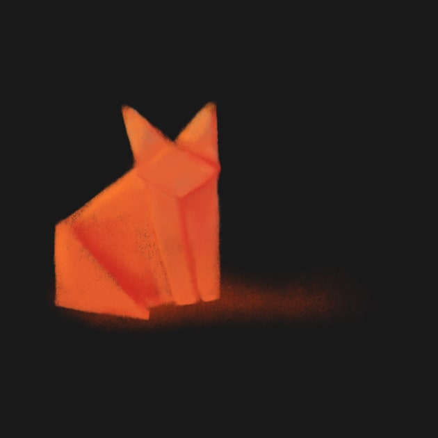 Origami Fox by Leo