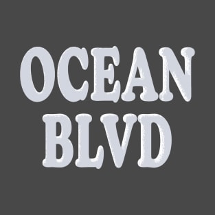 OCEAN BLVD (distressed) T-Shirt