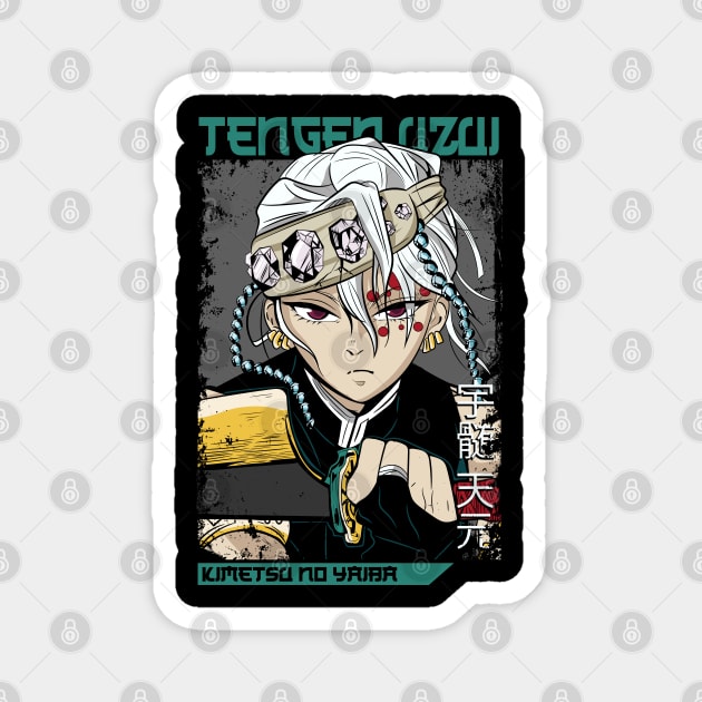 Kimetsu no Yaiba - Uzui Magnet by Otaku Vibes