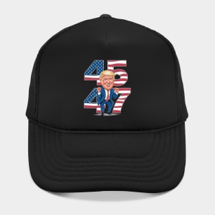 45 47 DONALD TRUMP DANCE Hat