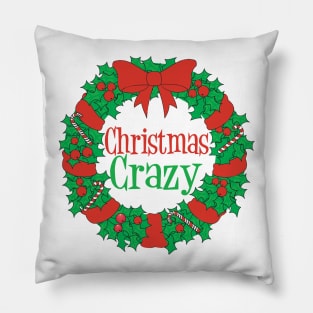 Christmas Crazy Humor Pillow