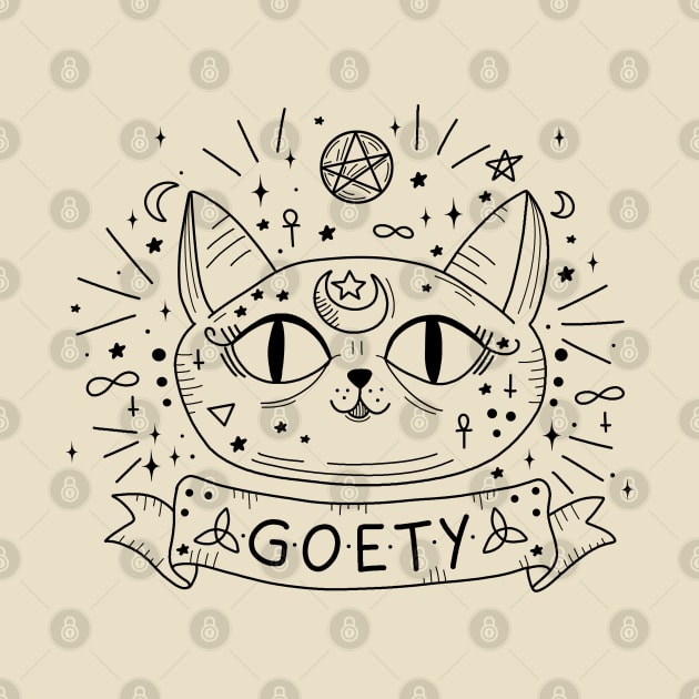 Gothic cat by valentinahramov