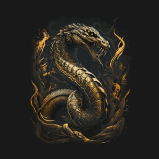 Snake on Fire T-Shirt