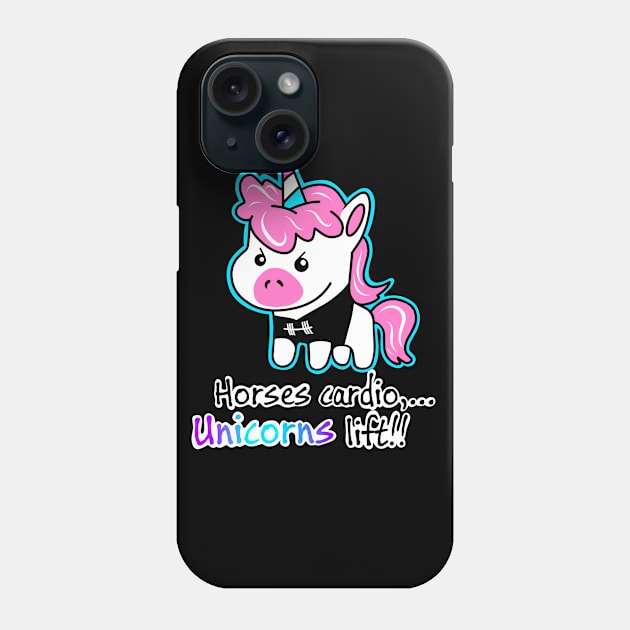 Unicorn lifts Phone Case by TimAddisonArt