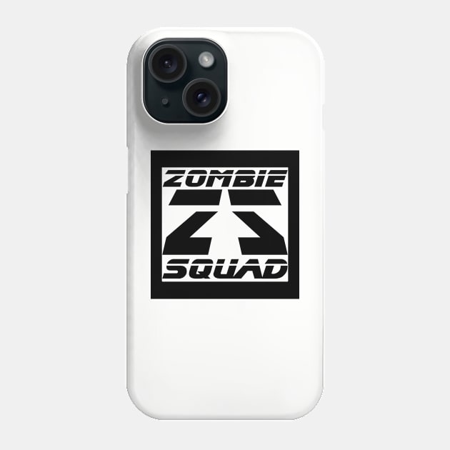 Zombie Squad ZS Replicant (Black) Phone Case by Zombie Squad Clothing