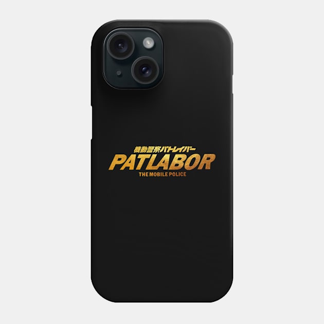 MOBILE POLICE PATLABOR Phone Case by NOONA RECORD